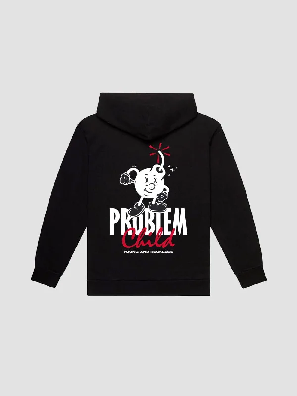 Problem Child Hoodie - Black