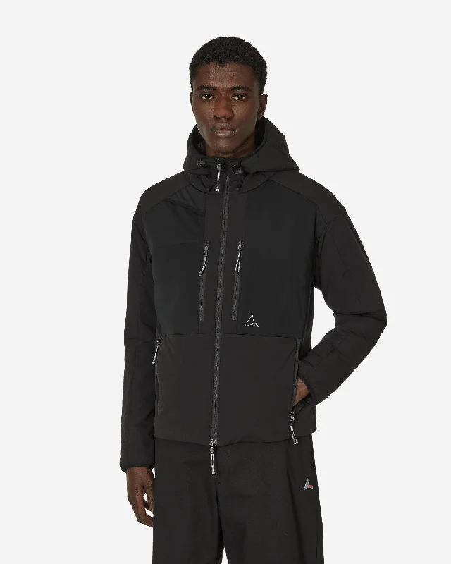 Synthetic Stretch Jacket Black