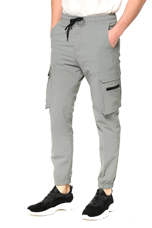 Side Zip-Pocket Track Pants - Teal