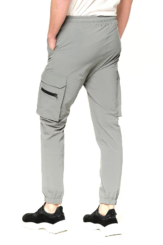 Side Zip-Pocket Track Pants - Teal