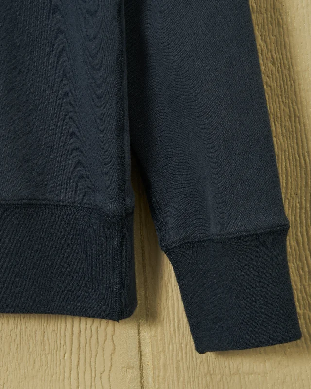 Submariner Turtleneck Sweatshirt in Navy