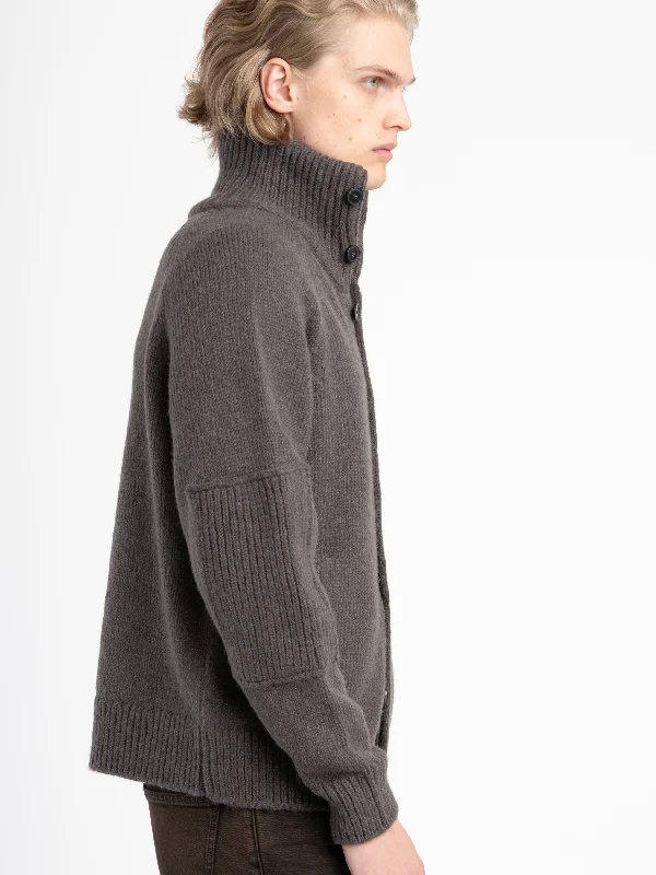 Turtleneck Cardigan