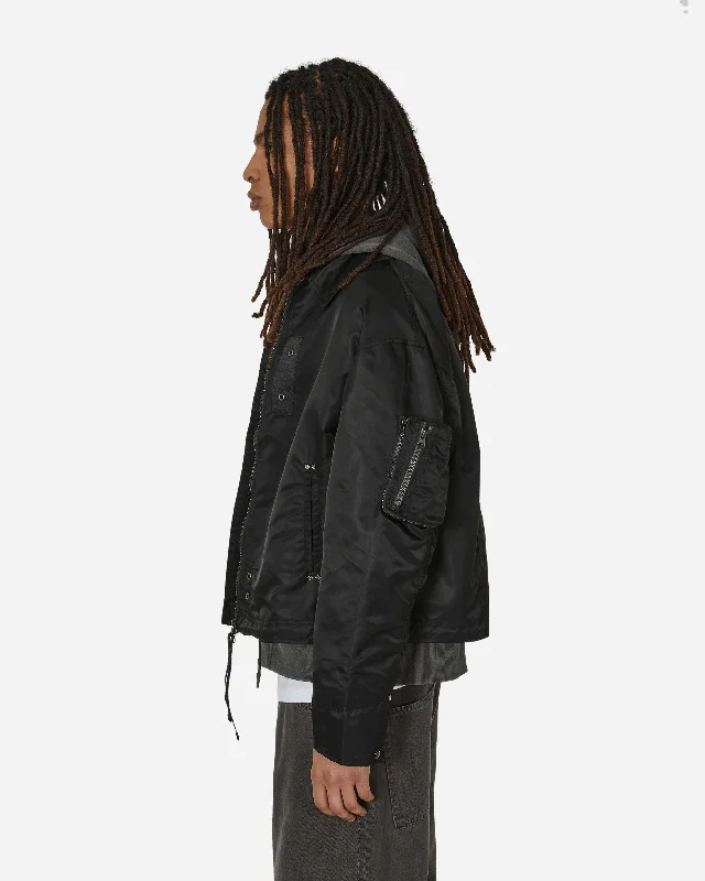 Flight Jacket Black