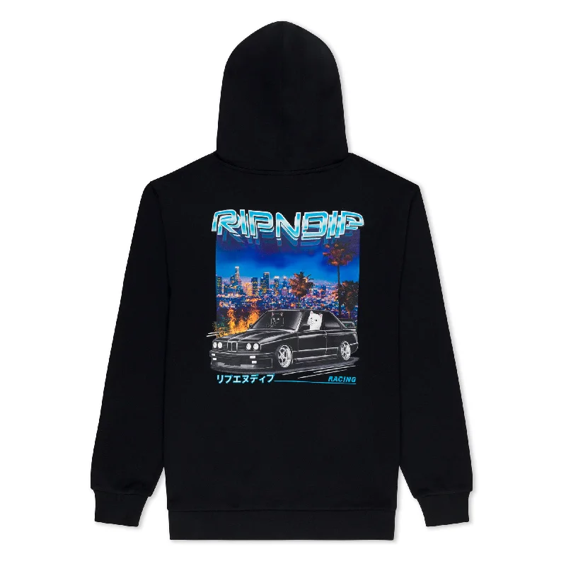 Vroom Vroom Hoodie (Black)