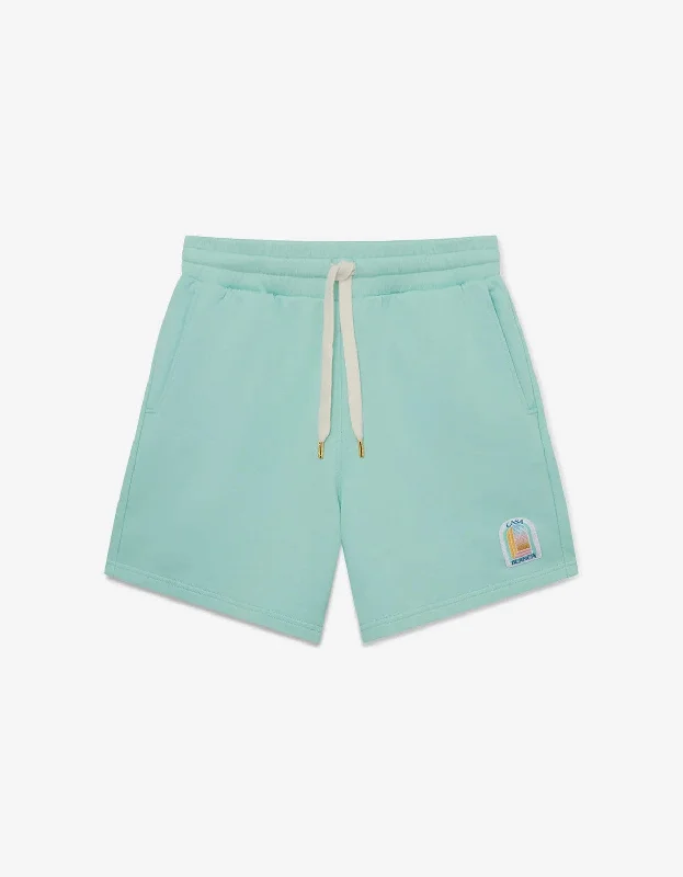 Casablanca Green L'Arc Coloré Sweatshort