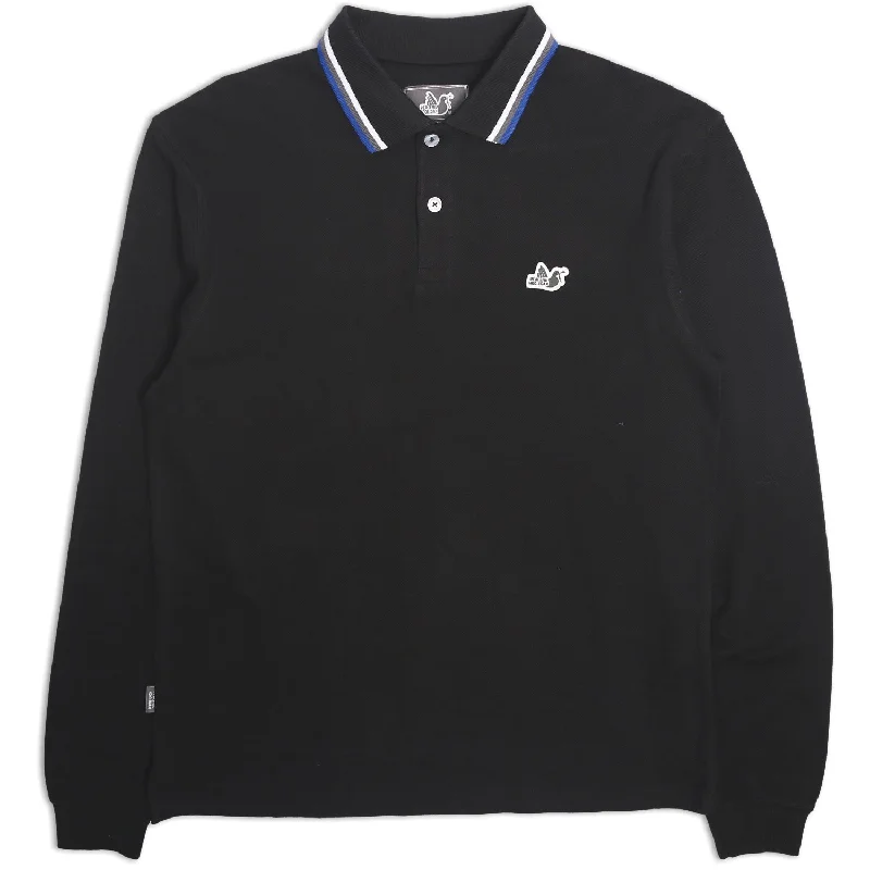 Elevate LS Polo Black