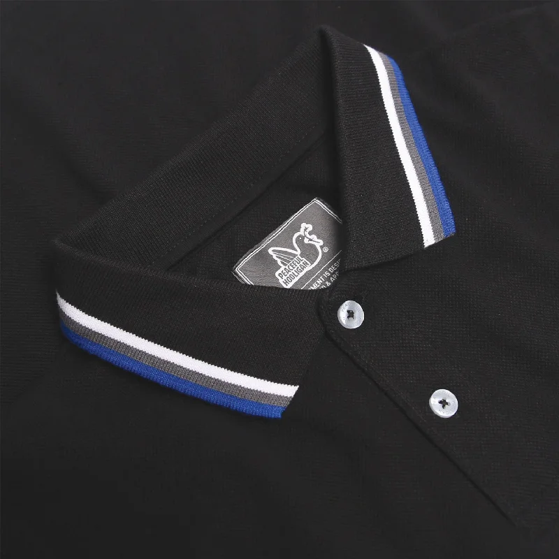 Elevate LS Polo Black