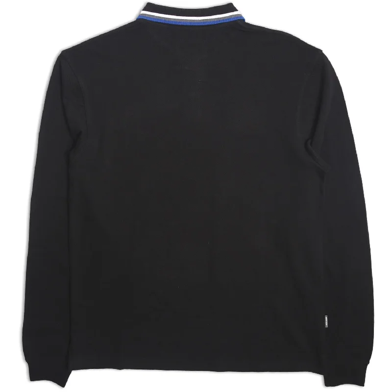 Elevate LS Polo Black