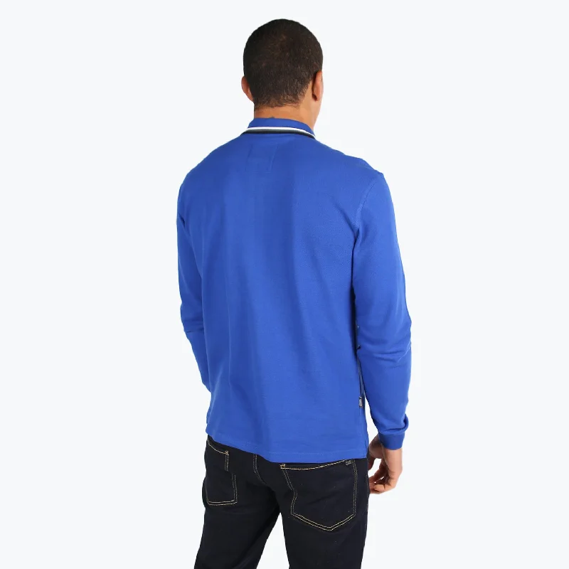 Elevate LS Polo Royal