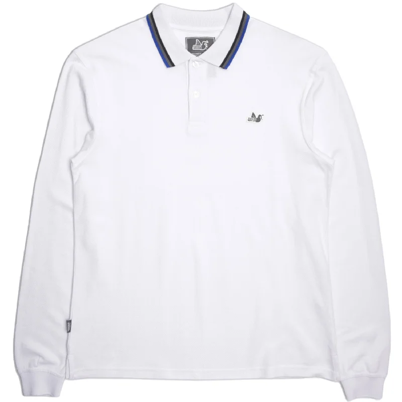 Elevate LS Polo White