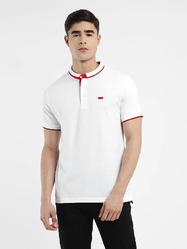 Men's Solid Polo T-shirt