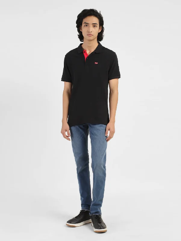 Men's Solid Polo T-shirt