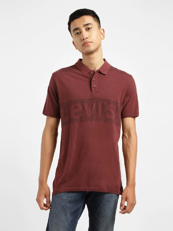 Men's Solid Polo T-shirt