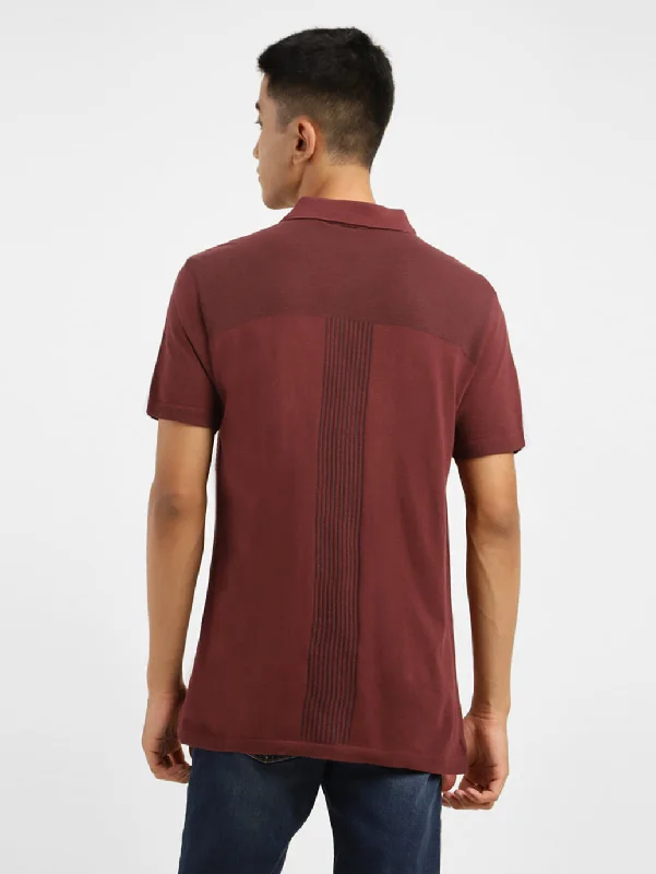 Men's Solid Polo T-shirt