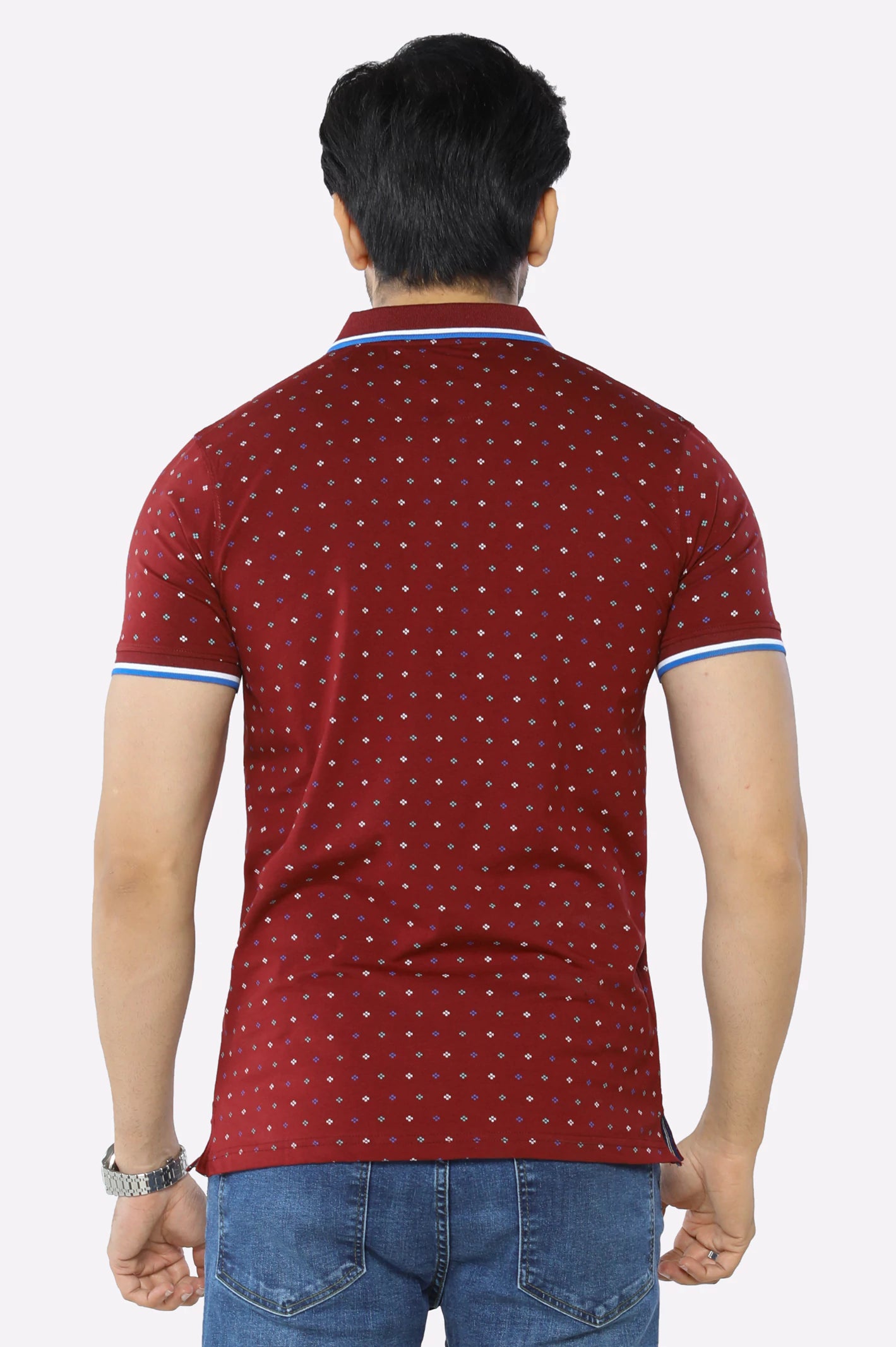 Bargundi Printed Polo