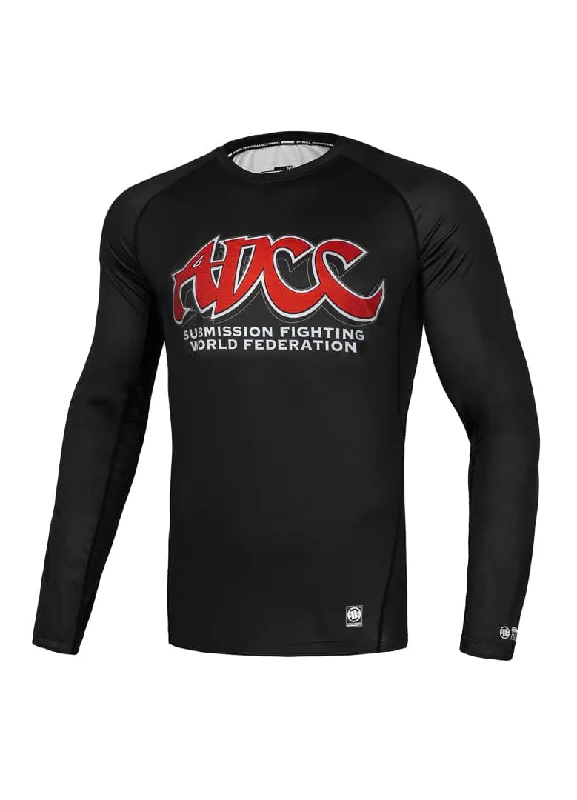 ADCC 2 Black Longsleeve Rash guard