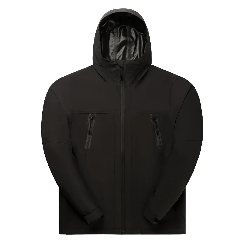 Black Kunle Rain Jacket