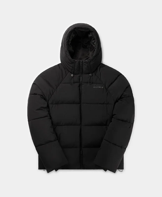 Black Relaxed Puffer