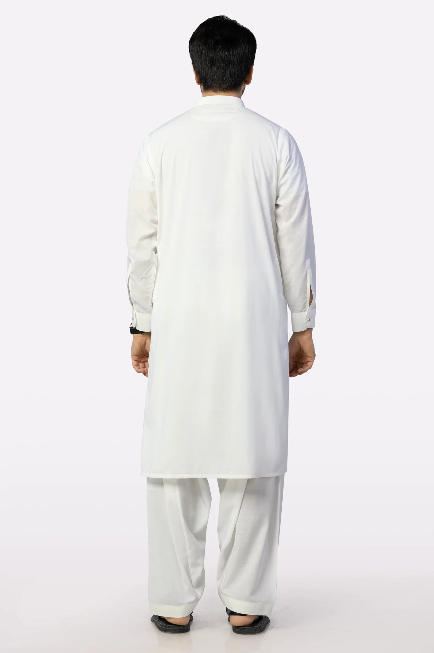 Off White Wash & Wear Shalwar Kameez