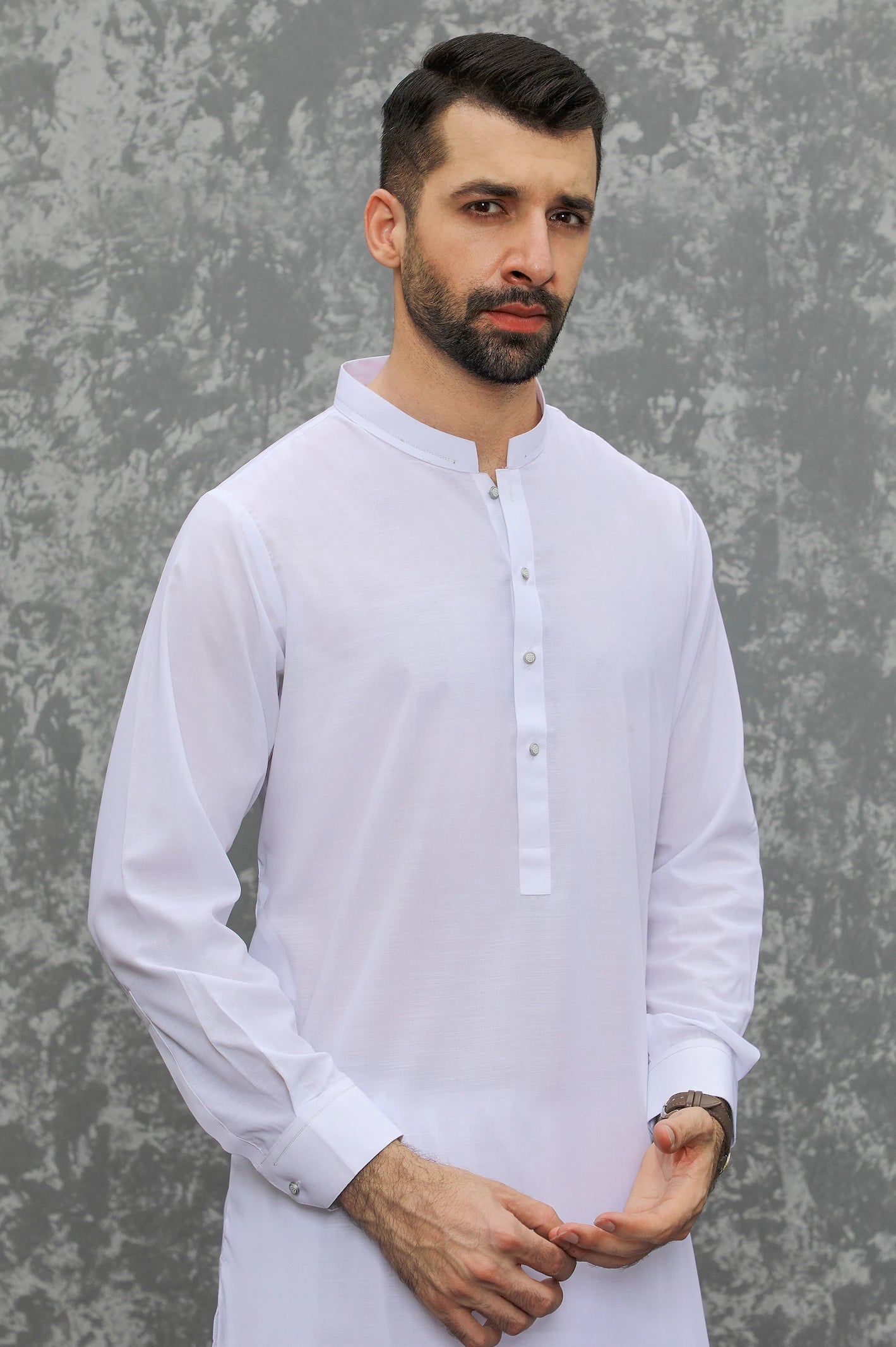 White Wash & Wear Shalwar Kameez