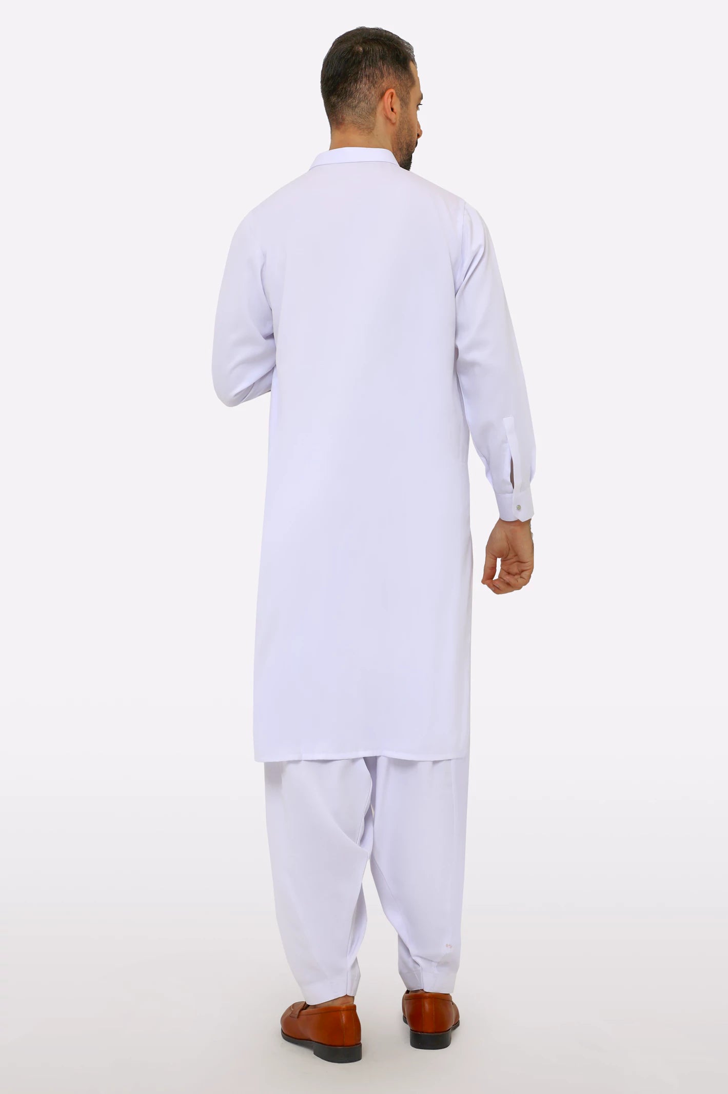 White Wash & Wear Shalwar Kameez