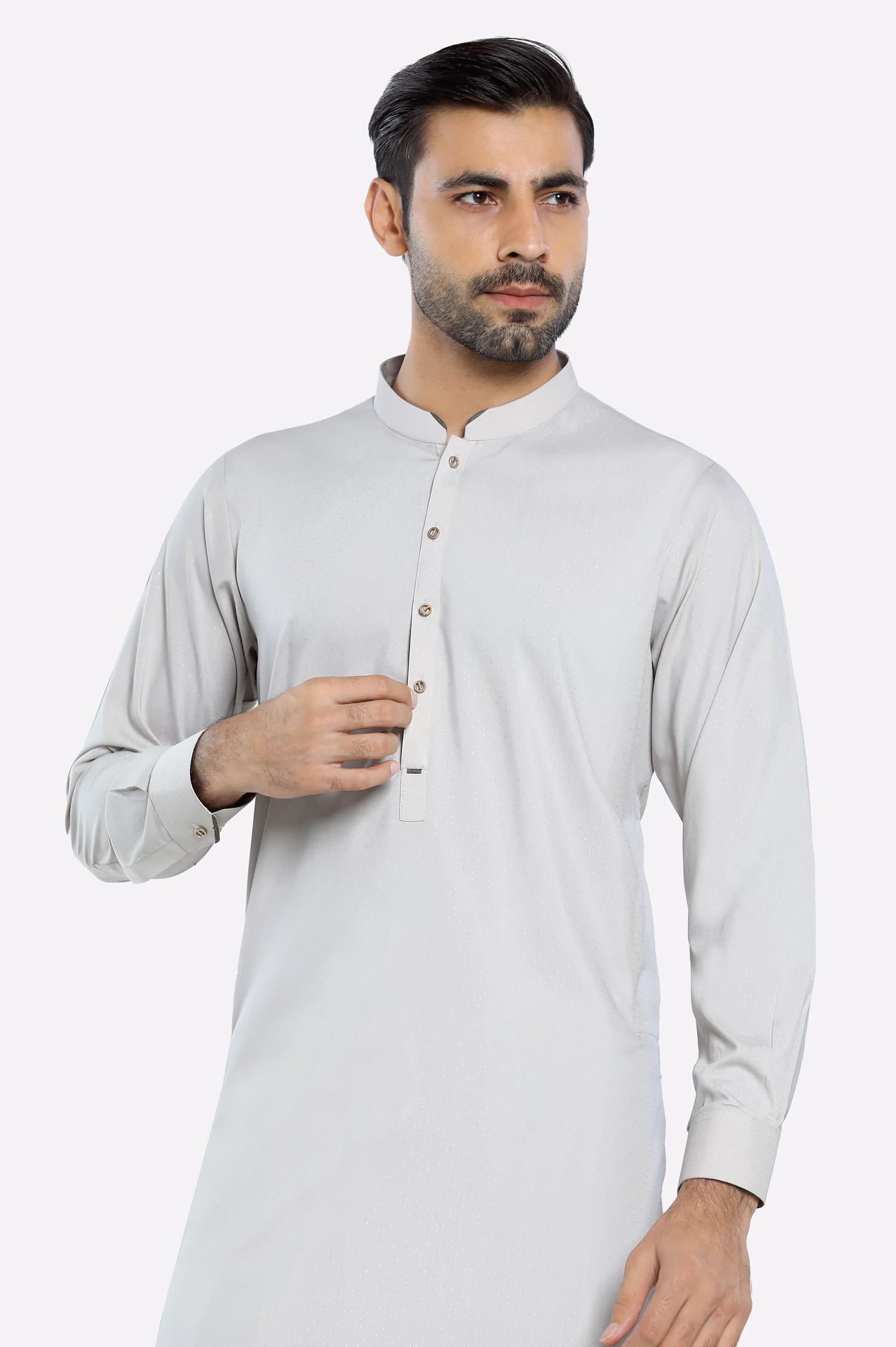 Light Beige Wash & Wear Shalwar Kameez