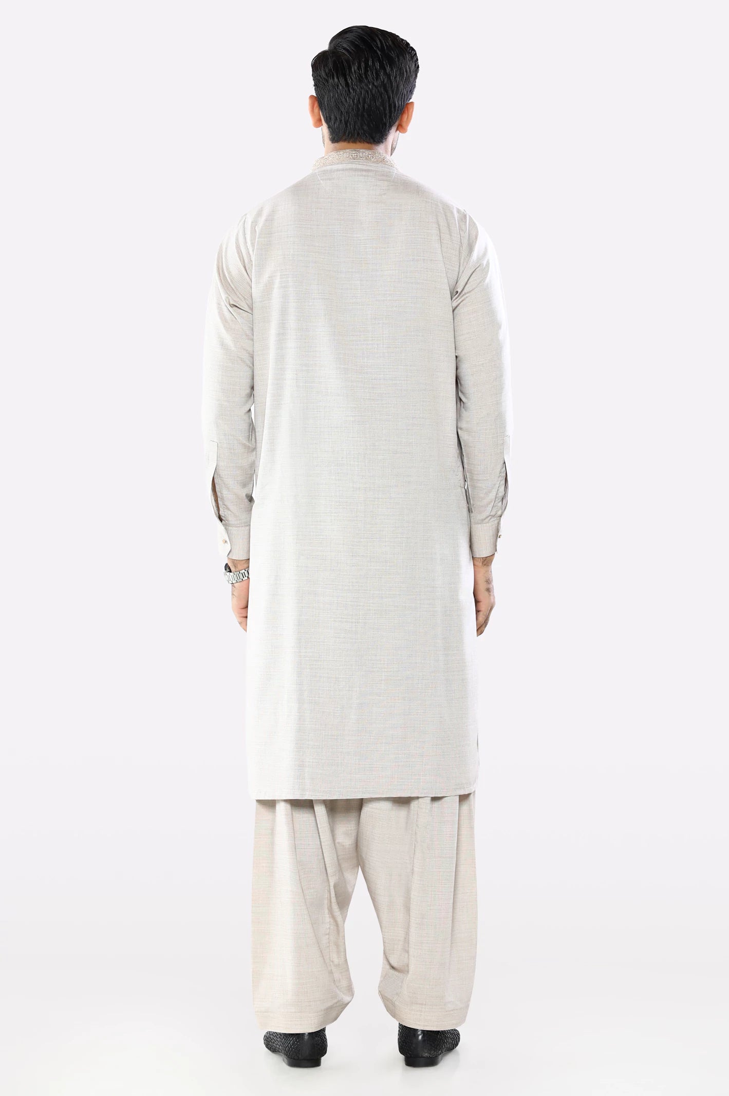 Light Brown Wash & Wear Shalwar Kameez