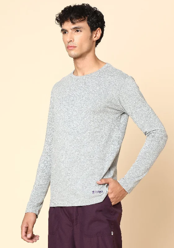 Men's Supersoft Longsleeves (Grey) Underscrub