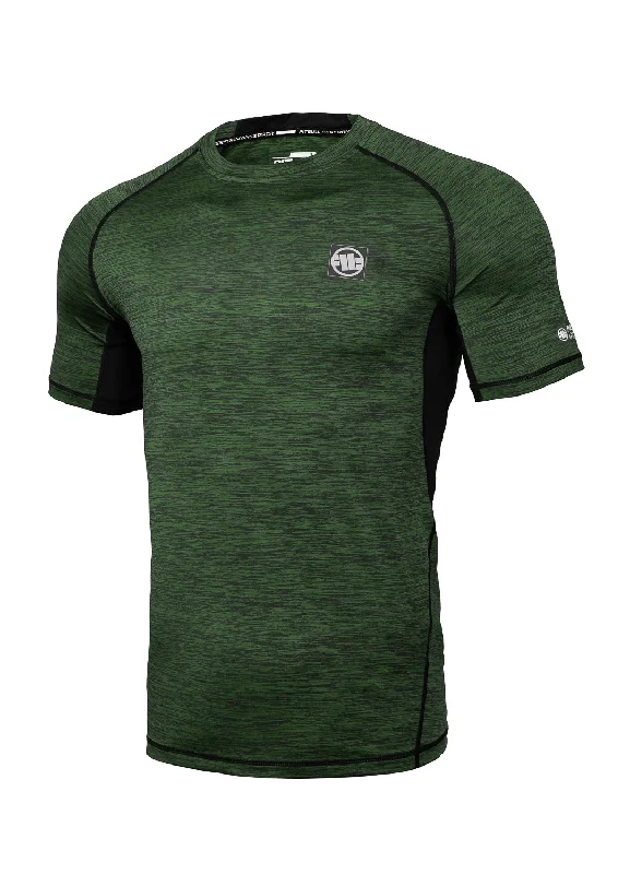 NEW LOGO Olive Rash Guard