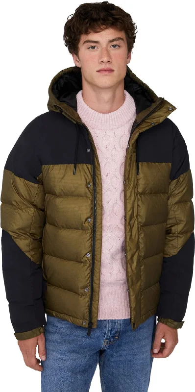 Jeffrey Hooded Down Puffer Jacket - Regular - Men's|-|Manteau bouffant en duvet à capuchon Jeffrey - Régulière - Homme