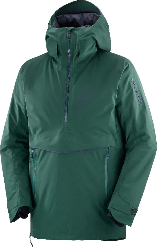 Gravity Gore-Tex Anorak Insulated Hooded Jacket - Men's|-|Gravity Manteau à capuchon isolé Anorak Gore-Tex - Homme