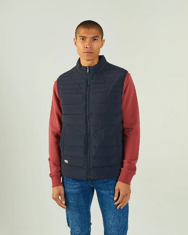 Durable Men's Car CoatsBastien Gilet Space Navy