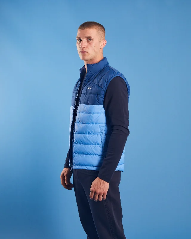 Men's Coats with Removable LiningsThor Gilet Blue Spark