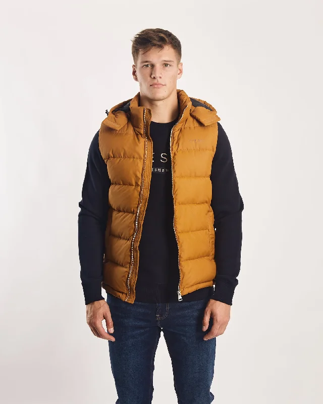 Men's Coats with Magnetic ClosuresSamir Gilet Cathay Spice