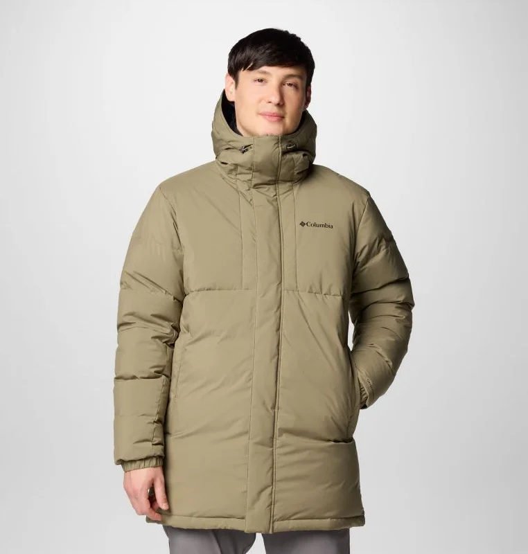 Weather-Resistant Men's CoatsMen's Aldercrest II Down Parka - Stone Green