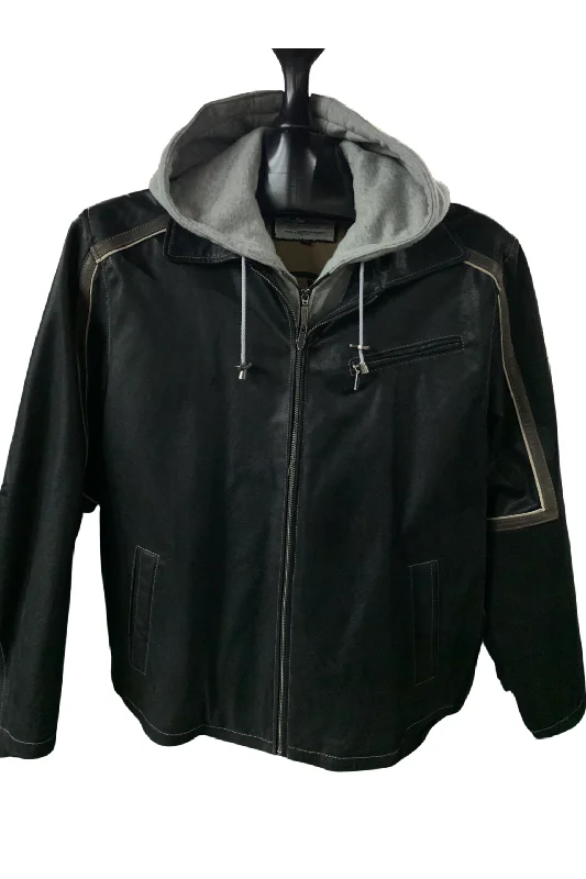 Men's Coats with Military InfluenceOversized Cruze  Sport Leather