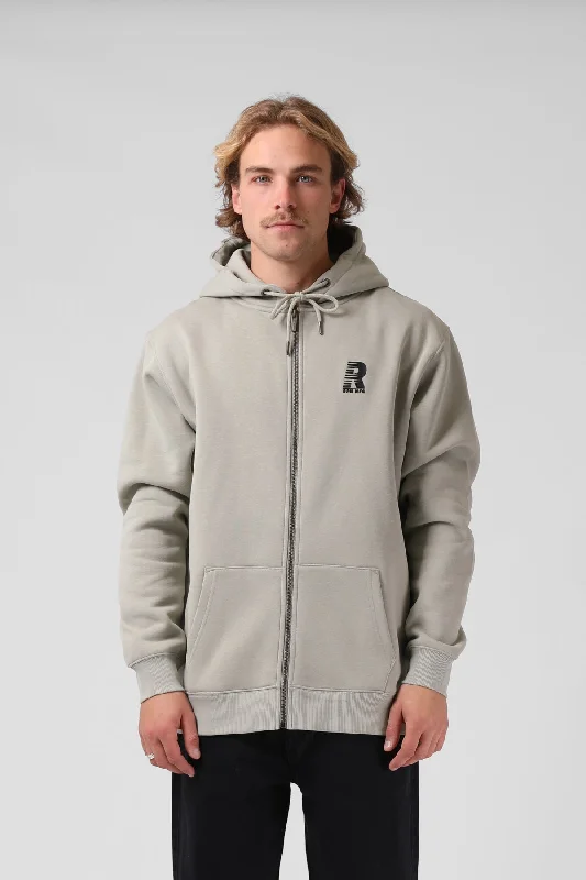 Men's Coats with Relaxed FitsRPM Mens Zip Hood Abbey Stone