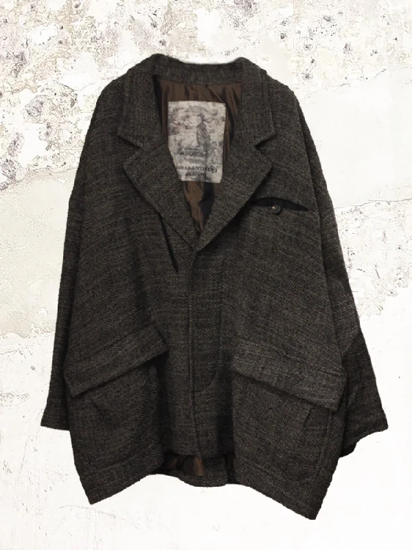 Men's Coats with Quick-Dry FabricZiggy Chen oversized wide bouclé coat