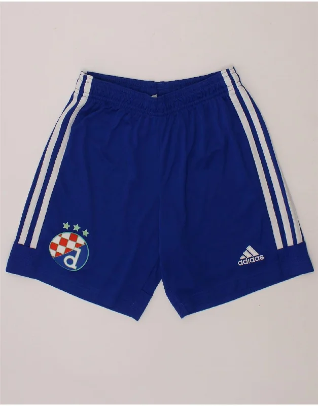 ADIDAS Boys Aeroready Sport Shorts 9-10 Years  Blue Polyester