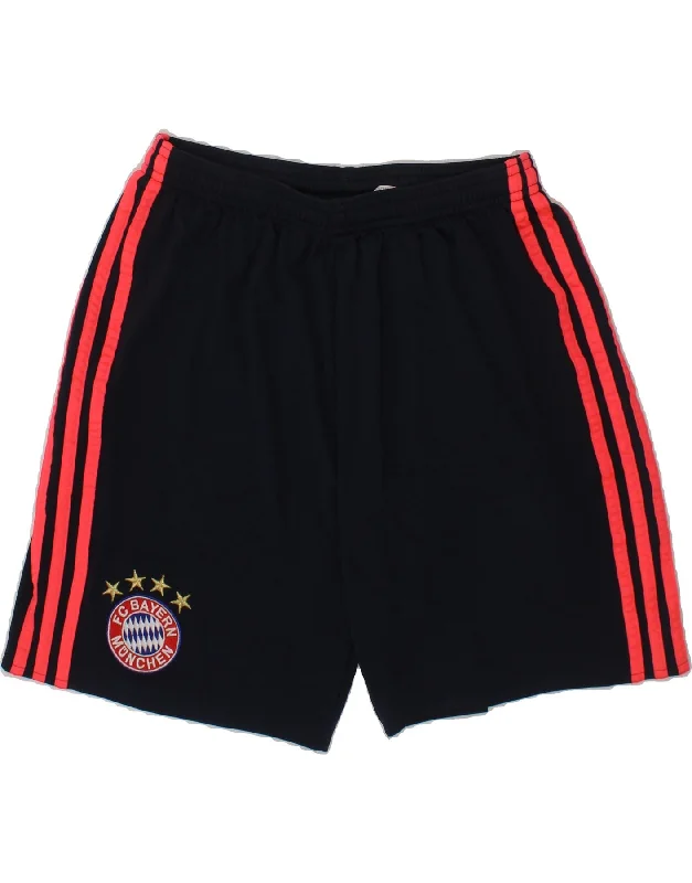 ADIDAS Boys FC Bayern Munchen Sport Shorts 15-16 Years  Navy Blue