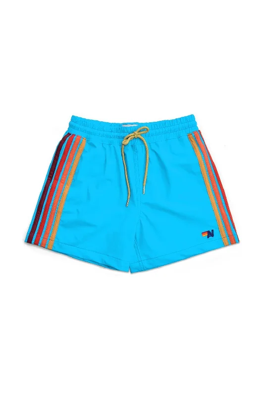 AVIATOR NATION KIDS FLEX BOARD SHORTS - NEON BLUE