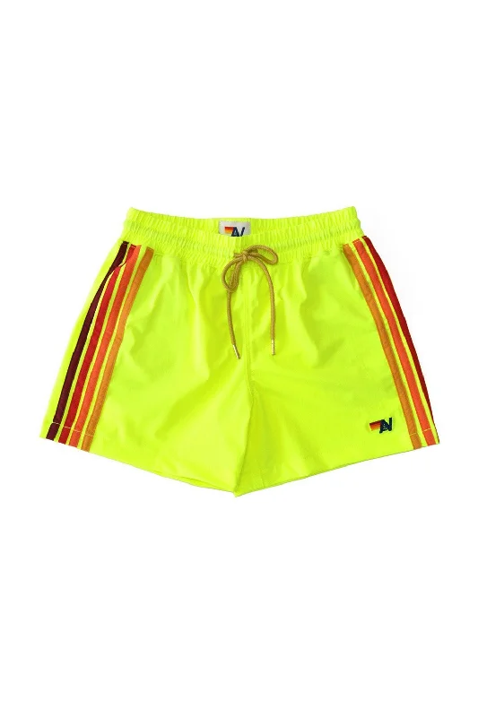 AVIATOR NATION KIDS FLEX BOARD SHORTS - NEON YELLOW