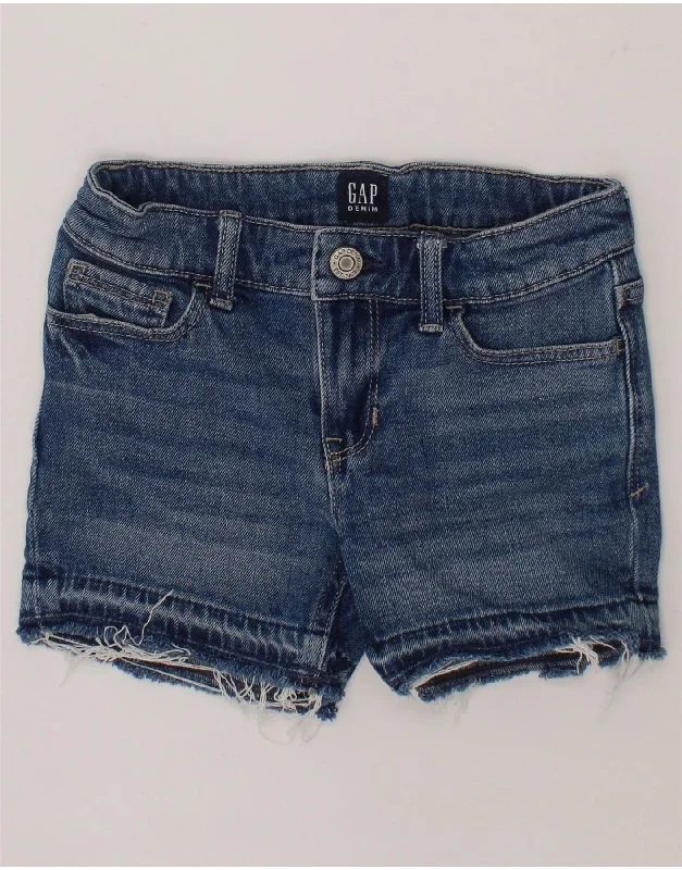 GAP Boys Denim Shorts 5-6 Years W22  Blue Cotton