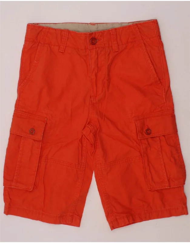 GAP Boys Regular Cargo Shorts 11-12 Years W26 Red Cotton