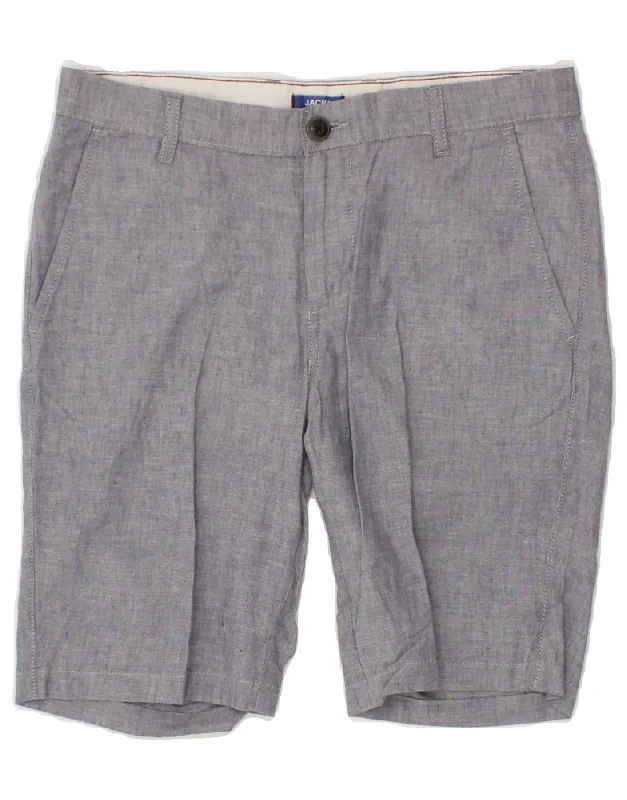 JACK & JONES Boys Chino Shorts 15-16 Years W28  Grey Cotton