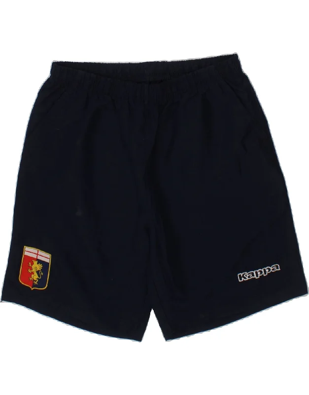 KAPPA Boys Graphic Sport Shorts 11-12 Years Navy Blue