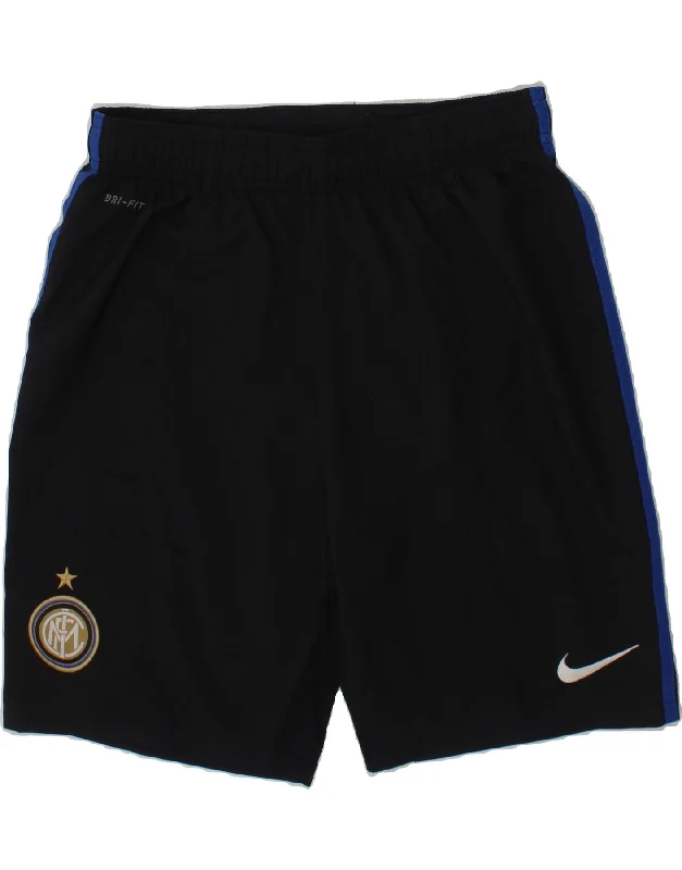 NIKE Boys Real Madrid Sport Shorts 12-13 Years Large  Black Polyester