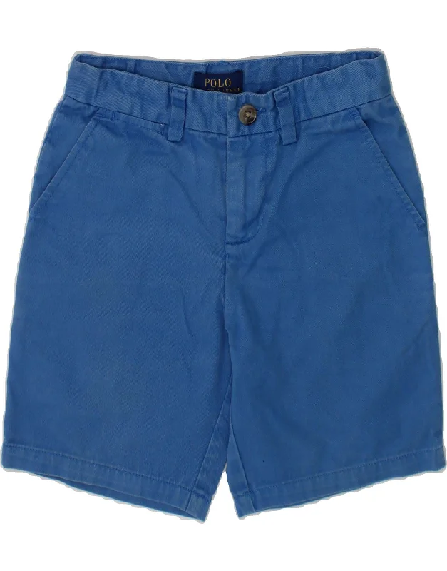 POLO RALPH LAUREN Boys Denim Shorts 4-5 Years W22  Blue Cotton