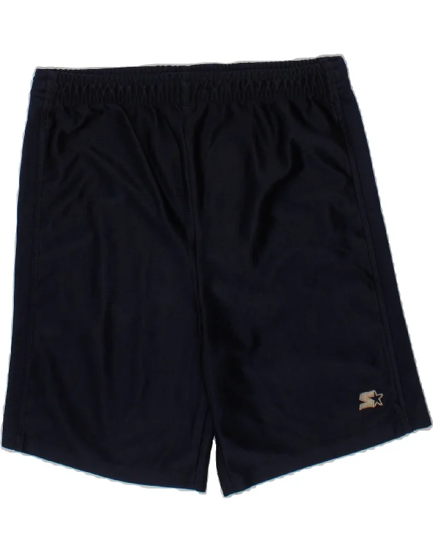 STARTER Boys Sport Shorts 5-6 Years  Navy Blue Polyester