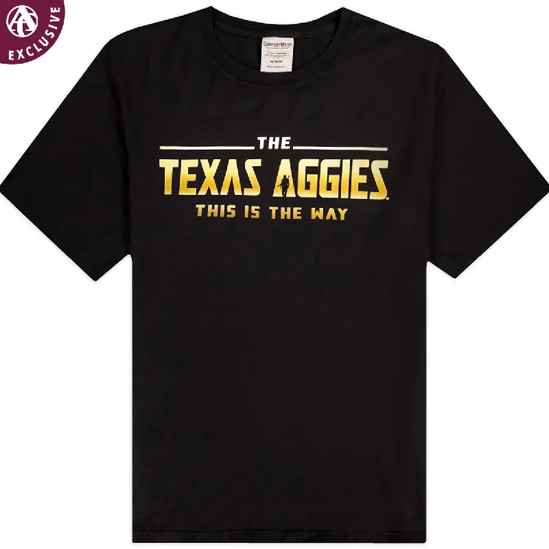 Men's Shirts with Raw-Edge HemlinesTexas A&M Texas Aggies The Way T-Shirt